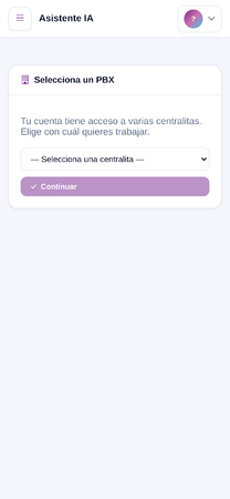 The AI Assistant on mobile